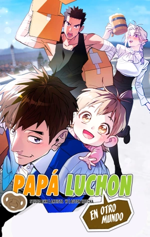 Papá luchón en otro mundo