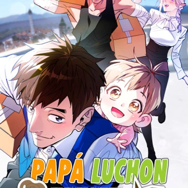 Papá luchón en otro mundo
